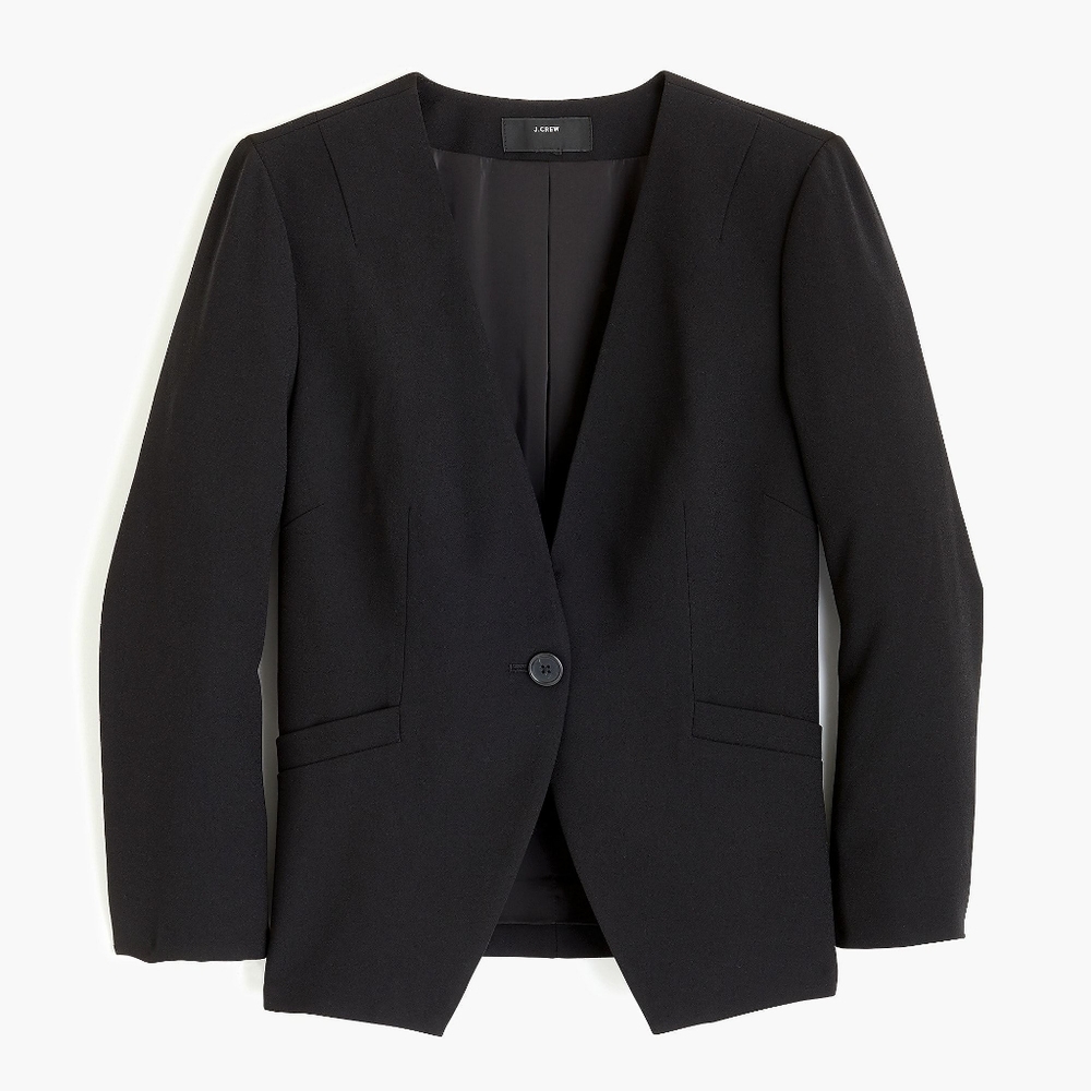 10T J Crew 365 Crepe Jacket
